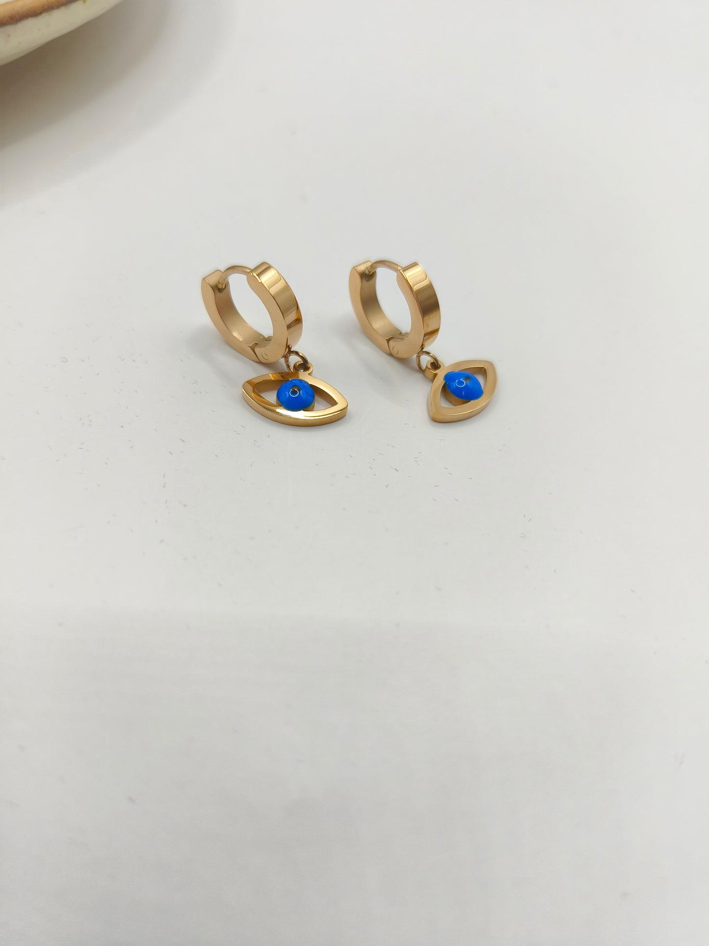 ANTITOURNISH EVIL EYE HOOP