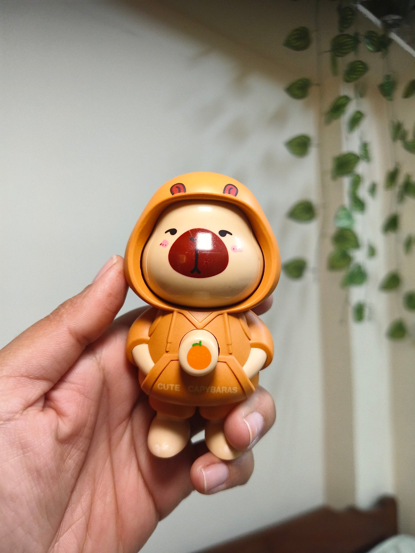 3 Mood Changing Capybara Hoodie Keychain | Cute Kawaii Animal Keyring | Flip Face Cartoon Keychain