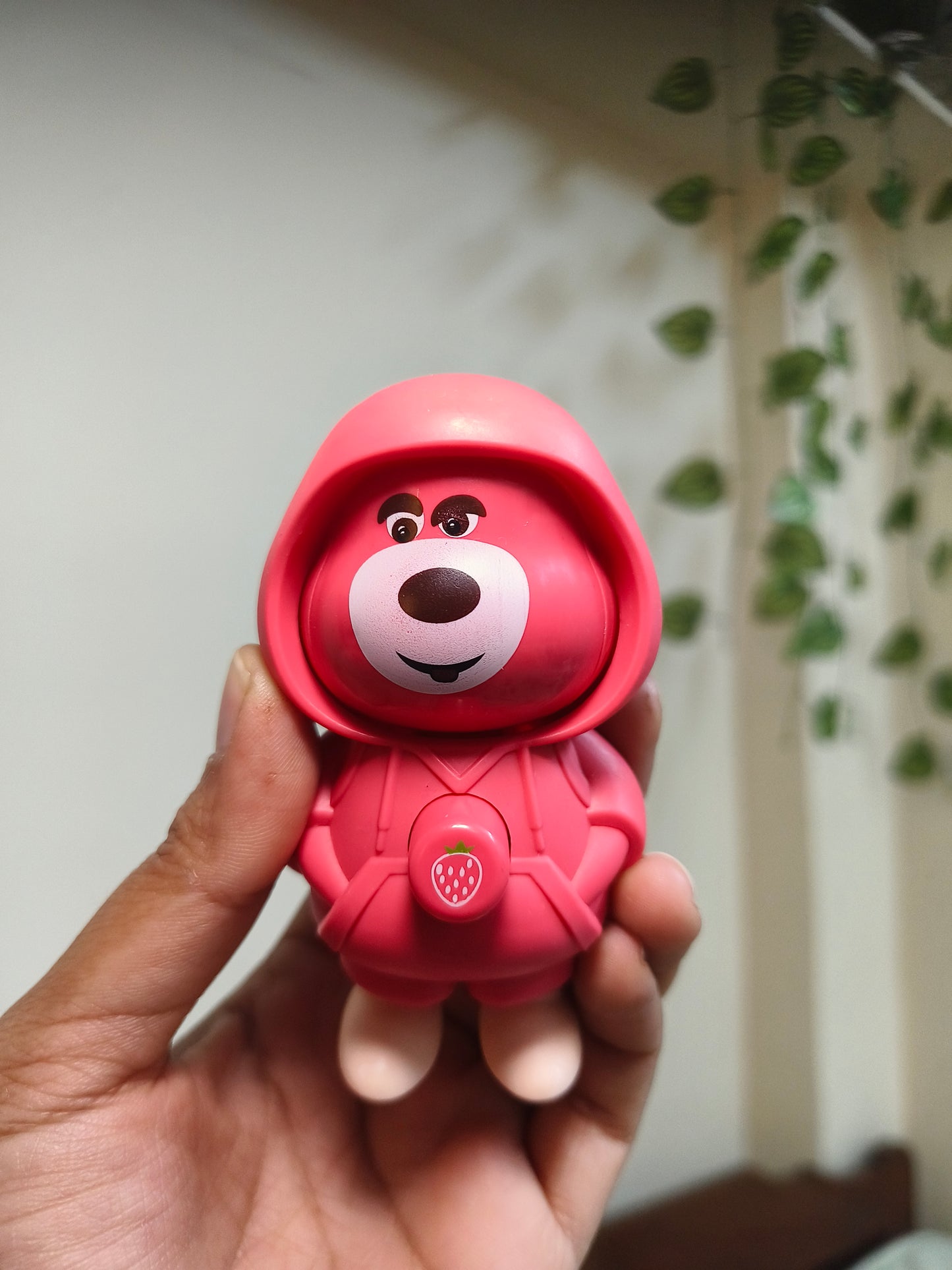 3 Mood Changing Cute Bear Hoodie Keychain | Flip Face Cartoon Keyring | Kawaii Mini Collectible Keychain