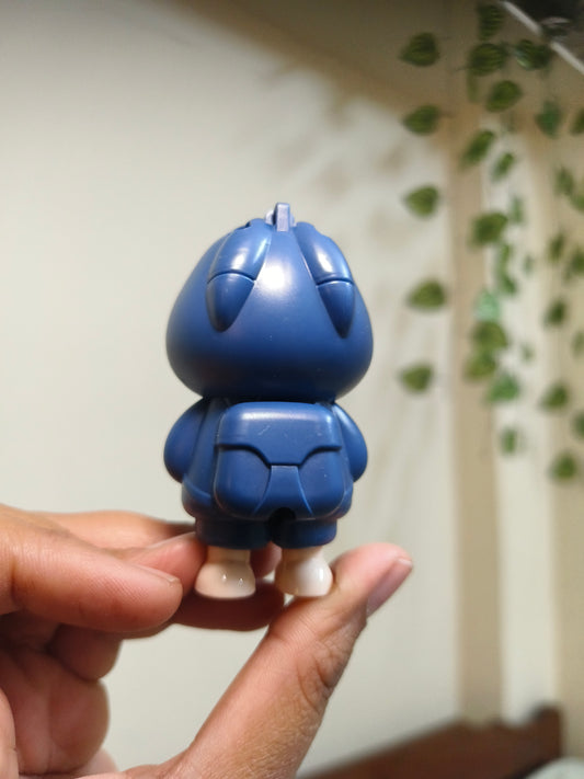 Mini 3 Mood Changing Anime Boy Keyring | Flip Face Hoodie Cartoon Keychain | Cute Collectible Key Ring