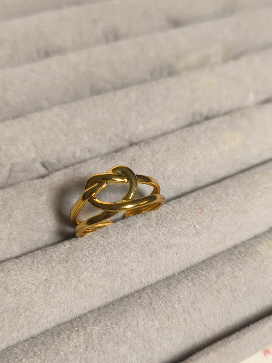 Minimal Heart Ring for Women