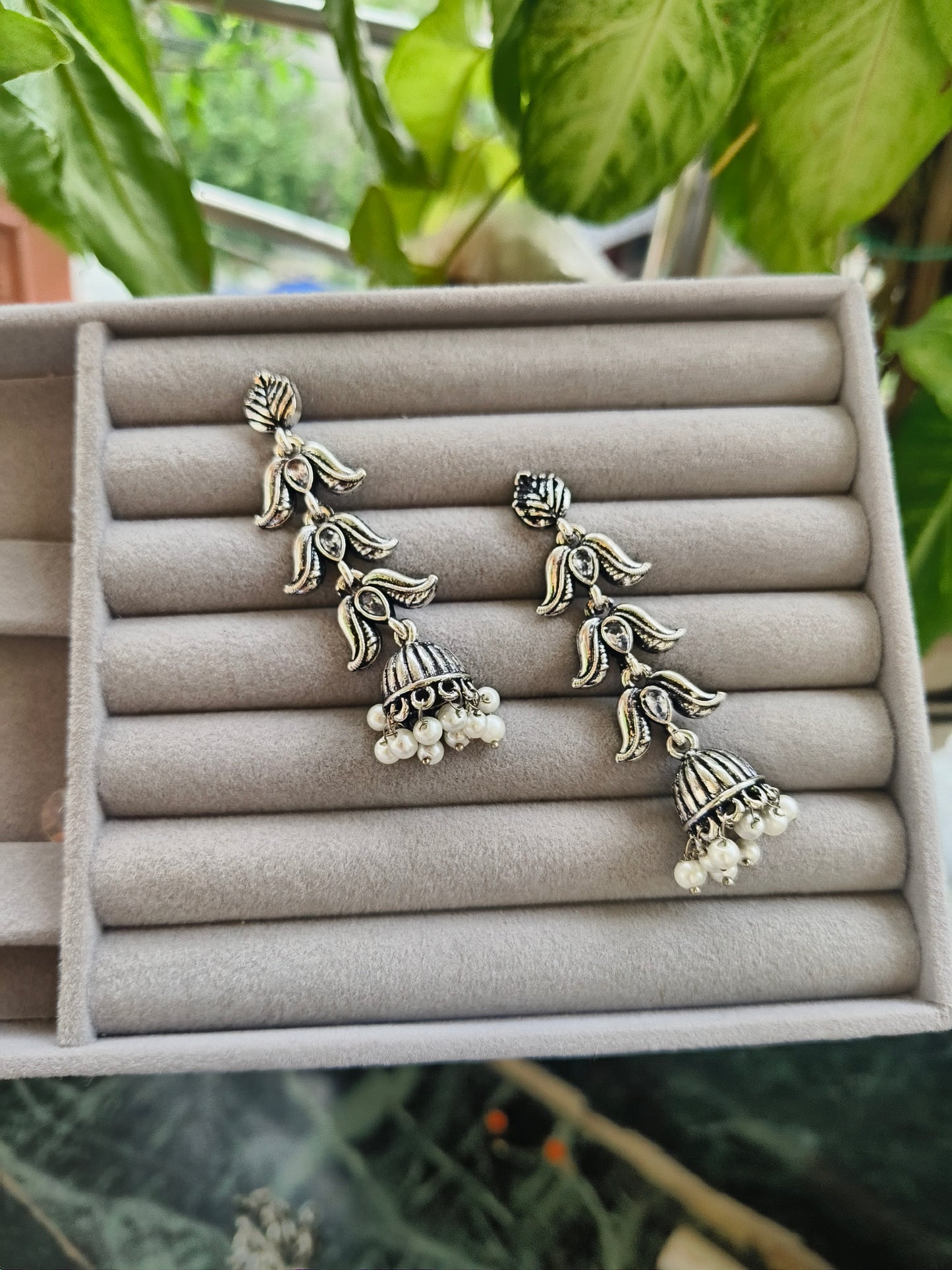 Pearl Drop Jhumka