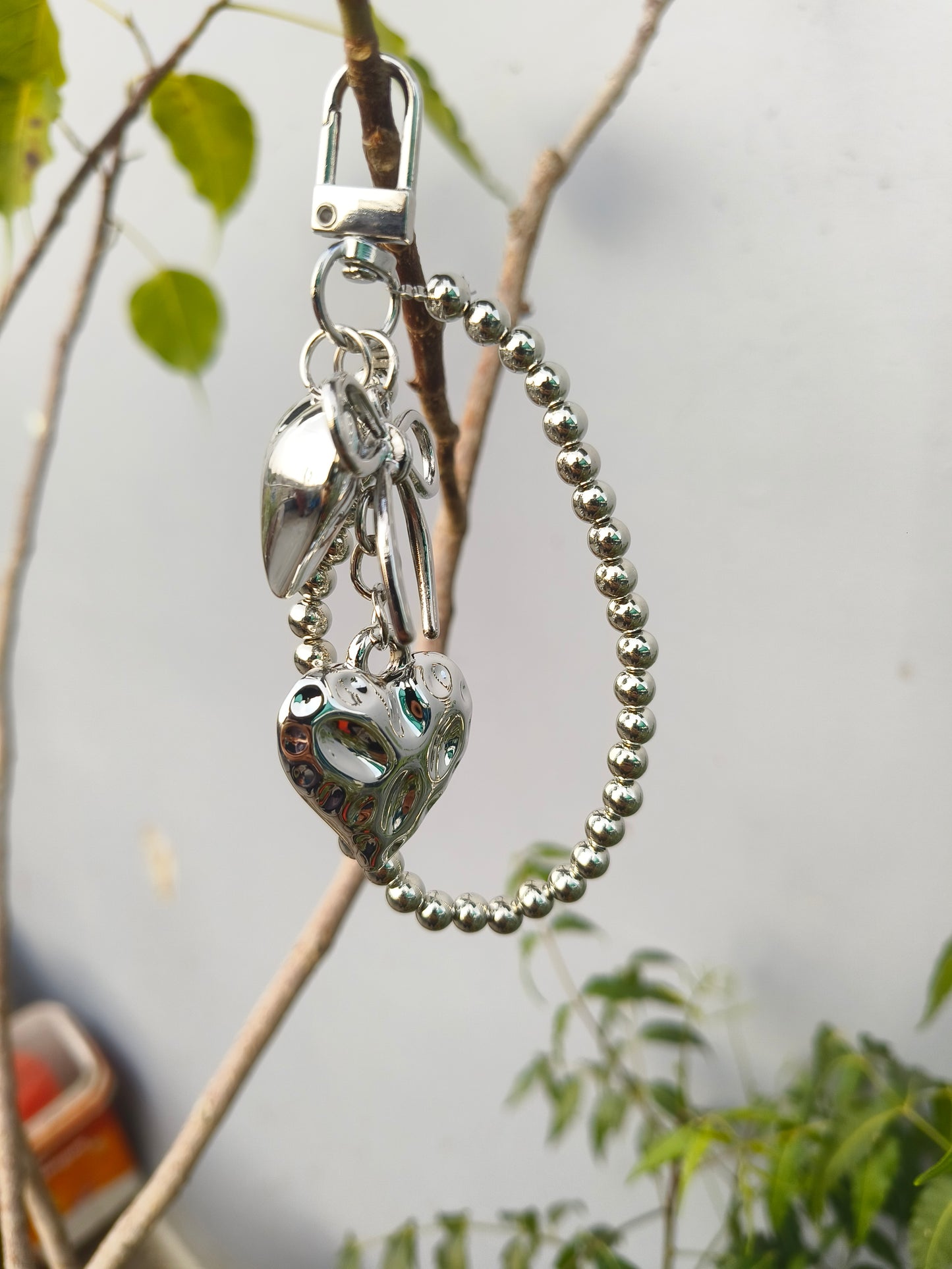 Silver BagCharm