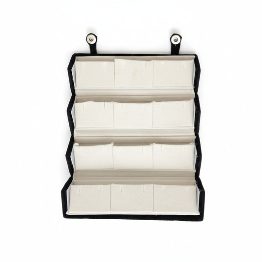 Velvet Earring Box for 12 Pairs | Jewellery Organiser | JEWELLSBYSWATI