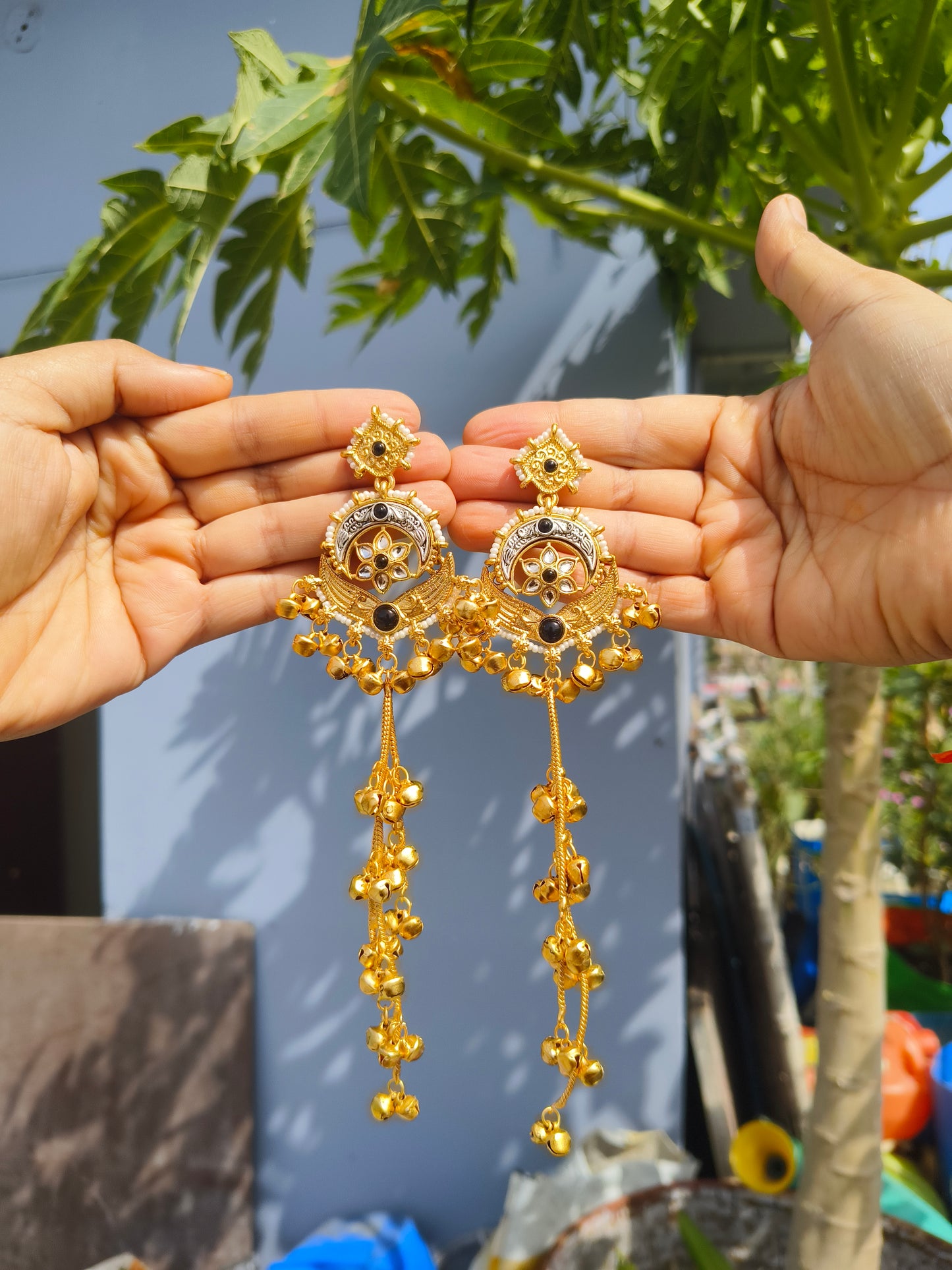 Kashmiri Ghunghroo Earrings