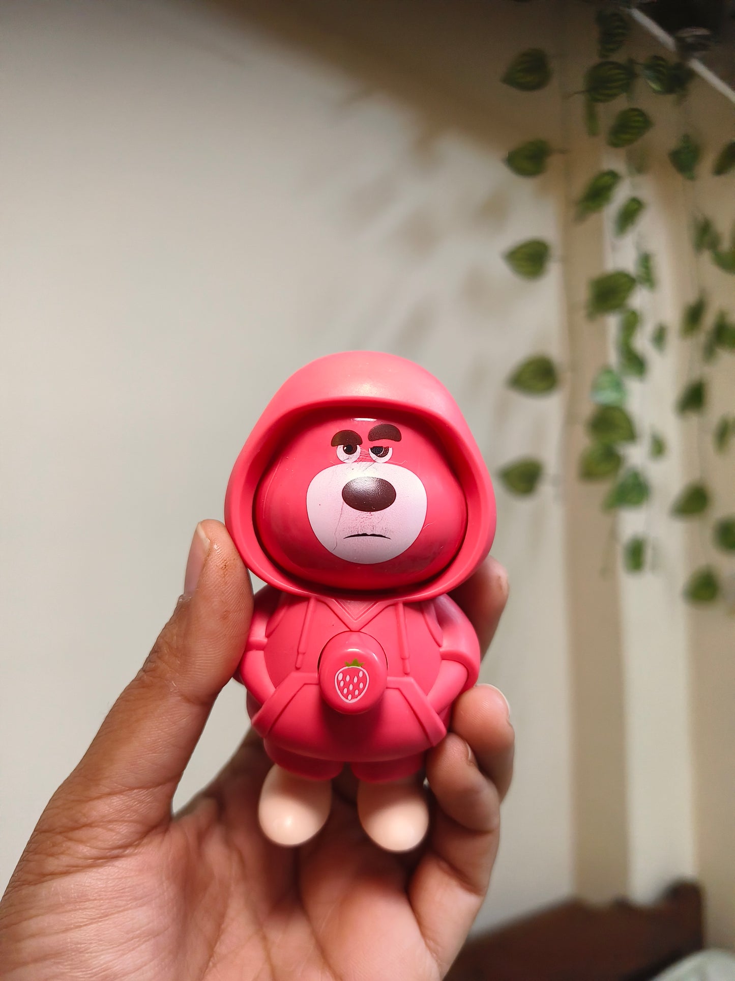 3 Mood Changing Cute Bear Hoodie Keychain | Flip Face Cartoon Keyring | Kawaii Mini Collectible Keychain