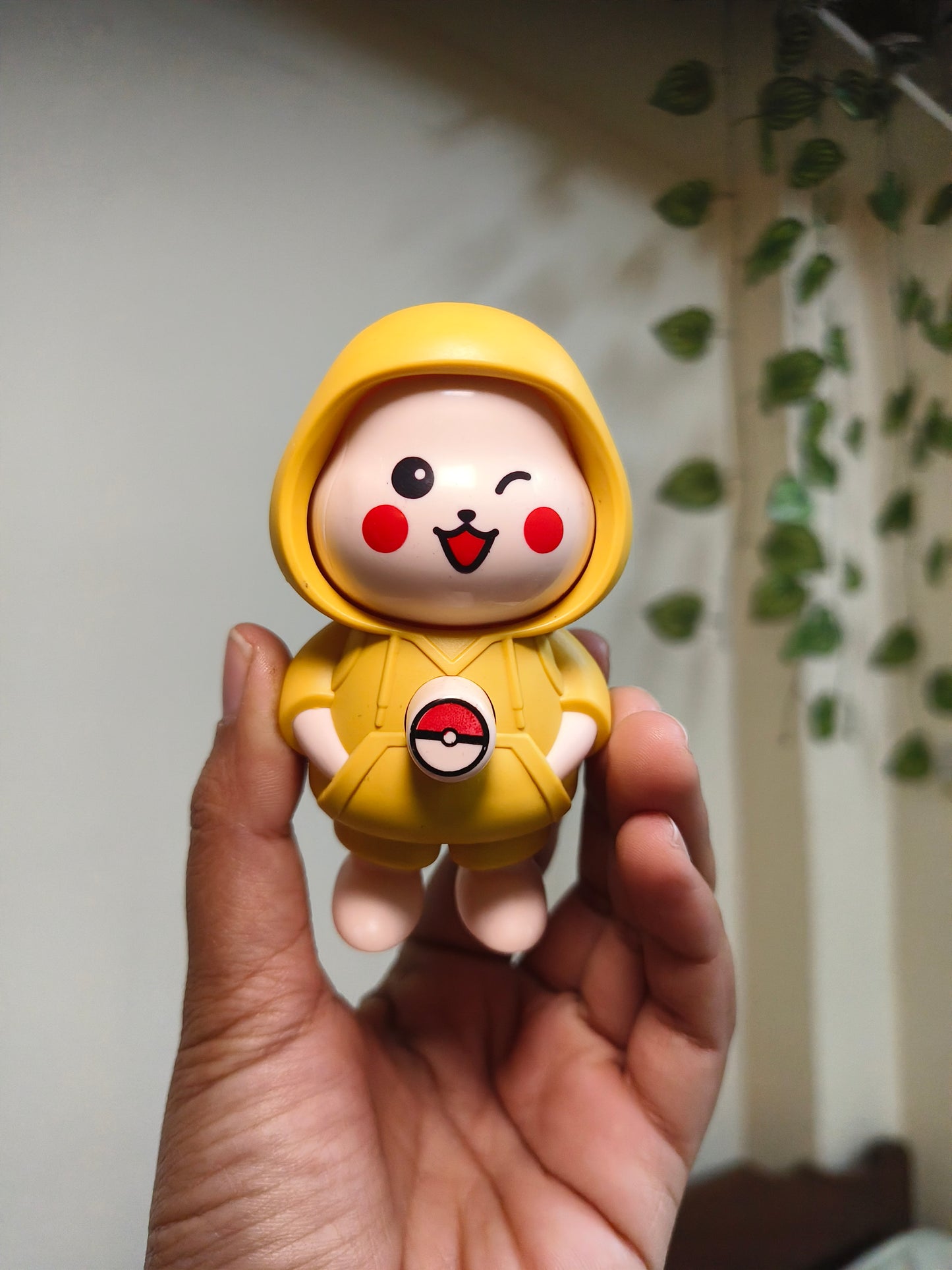 3 Mood Changing Cute Hoodie Cartoon Keychain | Flip Face Kawaii Keyring | Mini Anime Collectible Keychain