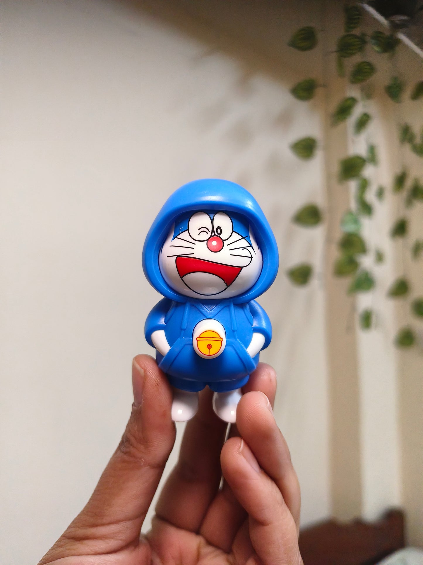 Mini Mood Changing Doraemon Blue Cartoon Keyring | Doraemon Cute Character Keychain | Aesthetic Bag & Car Charm