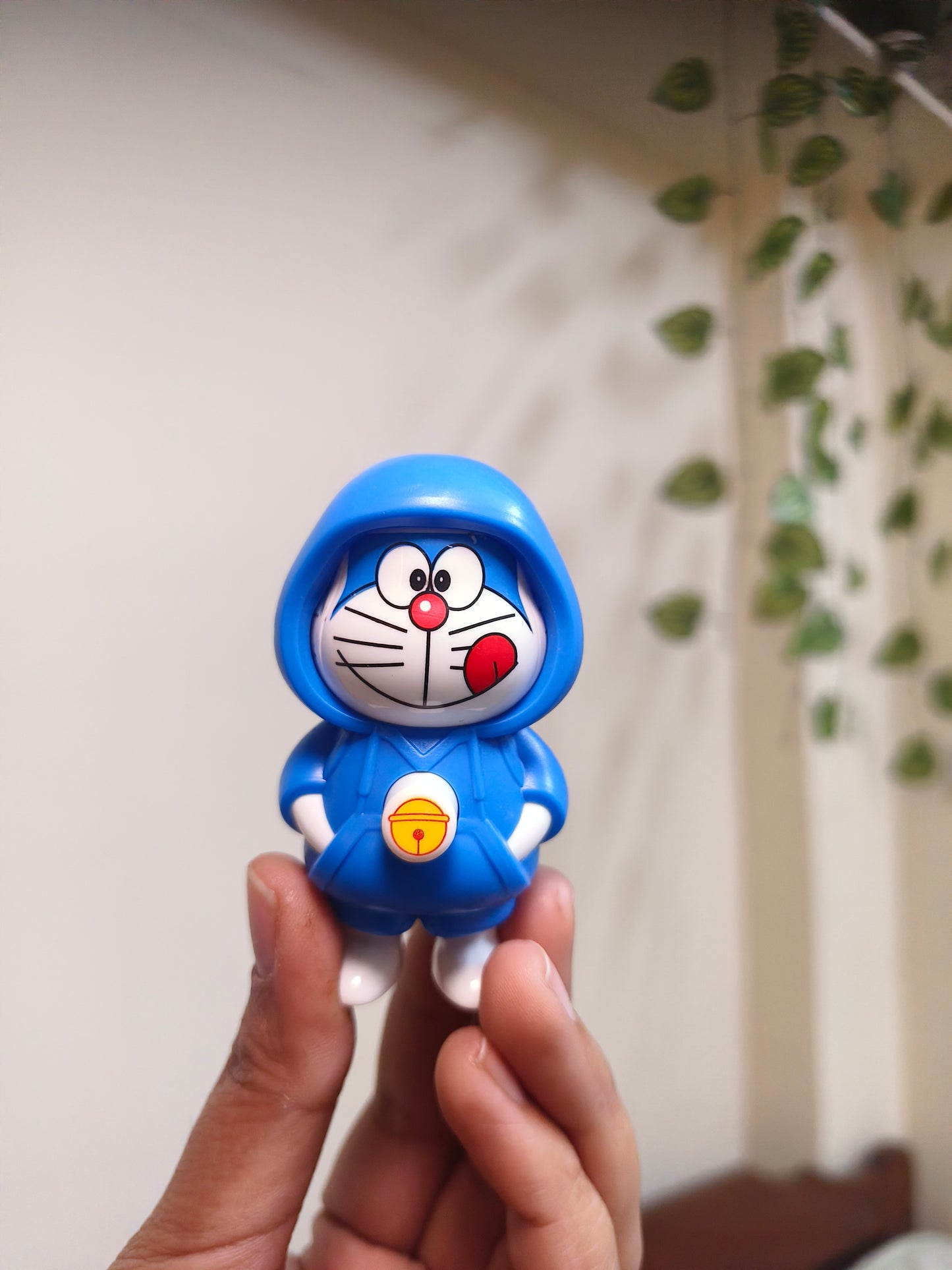 Mini Mood Changing Doraemon Blue Cartoon Keyring | Doraemon Cute Character Keychain | Aesthetic Bag & Car Charm