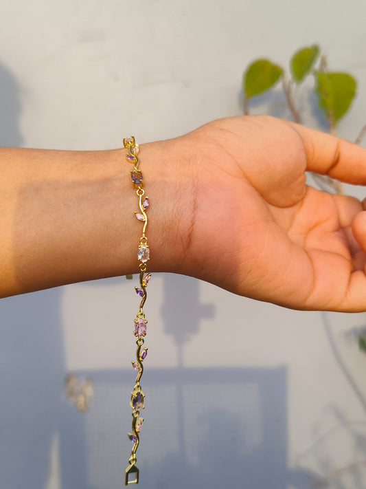 Pastel Multicolour Tulip Bracelate 🌷