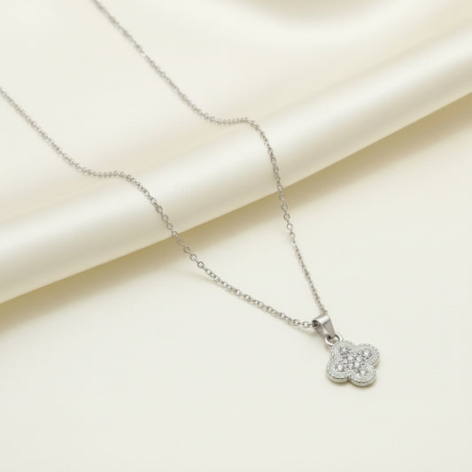 Clover Silver Neacklace