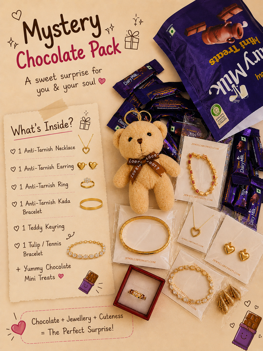 Mystry Jewellery chocolate Pack✨