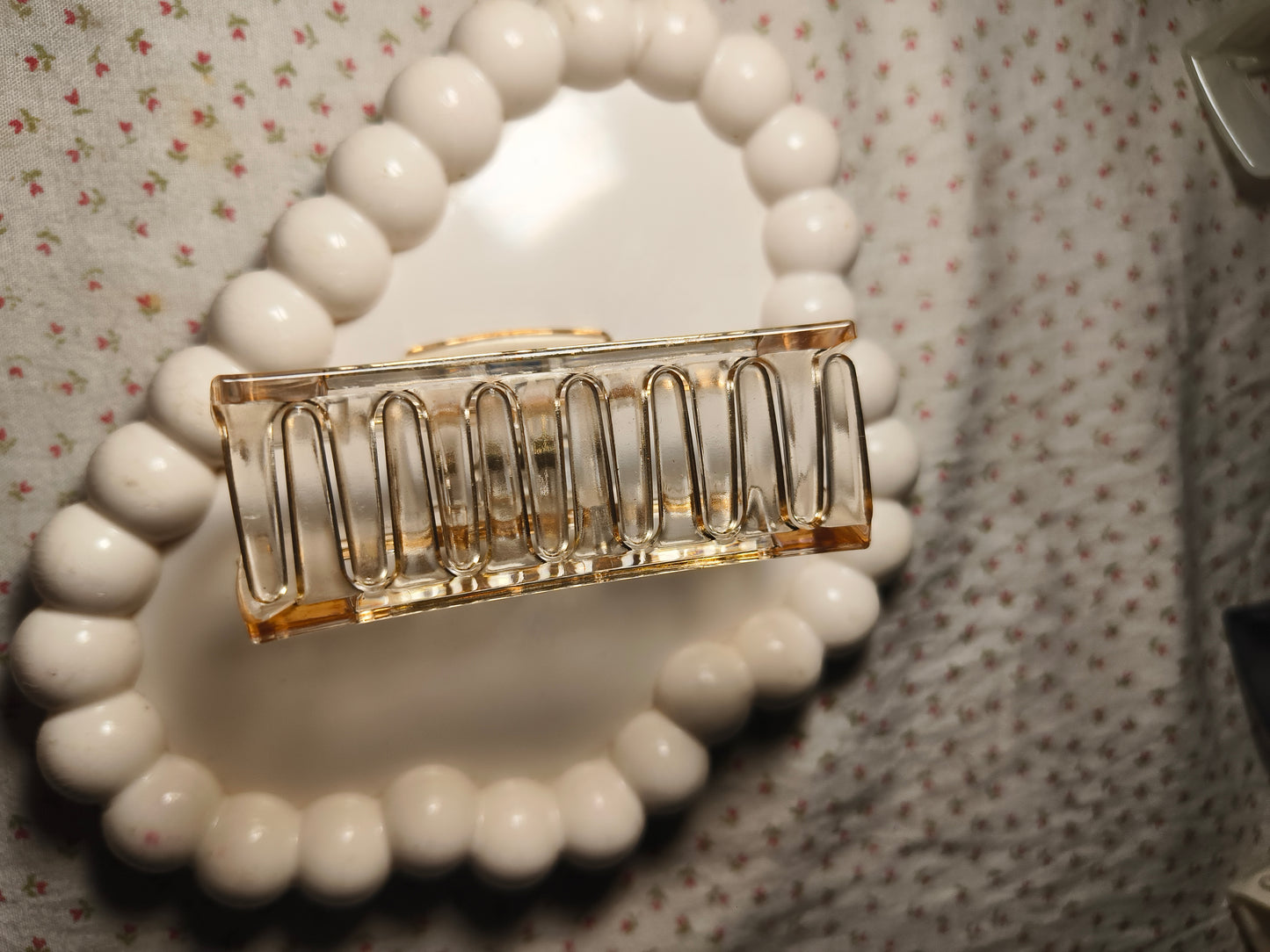 Transparent Big Hair Claw