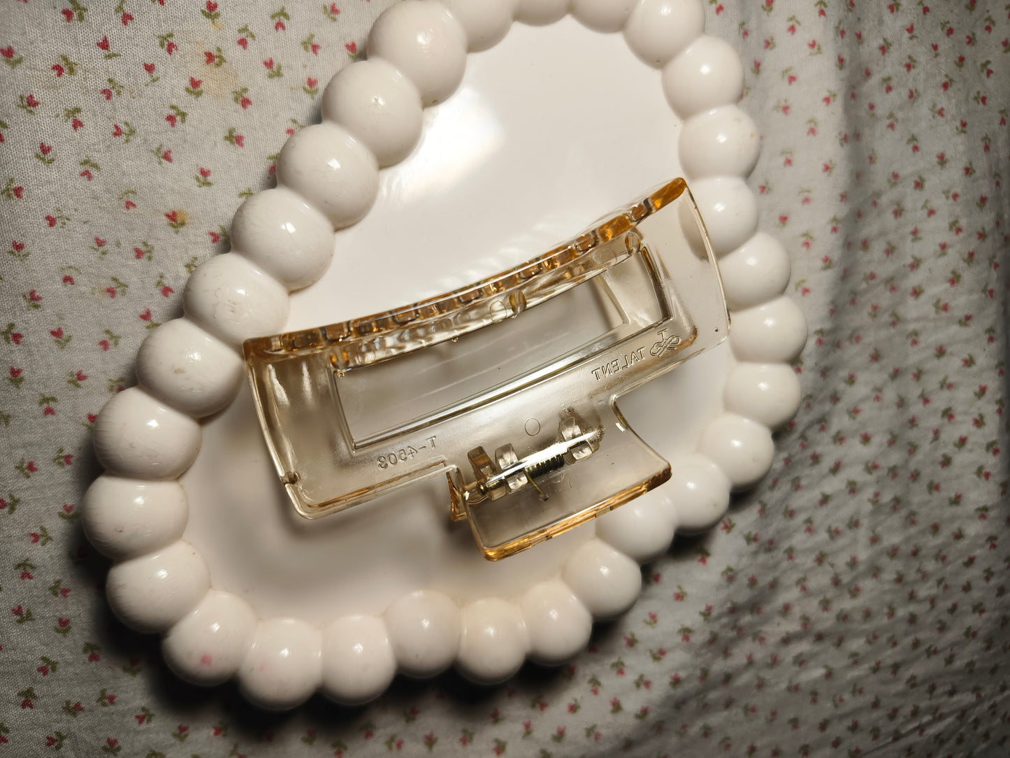 Transparent Big Hair Claw