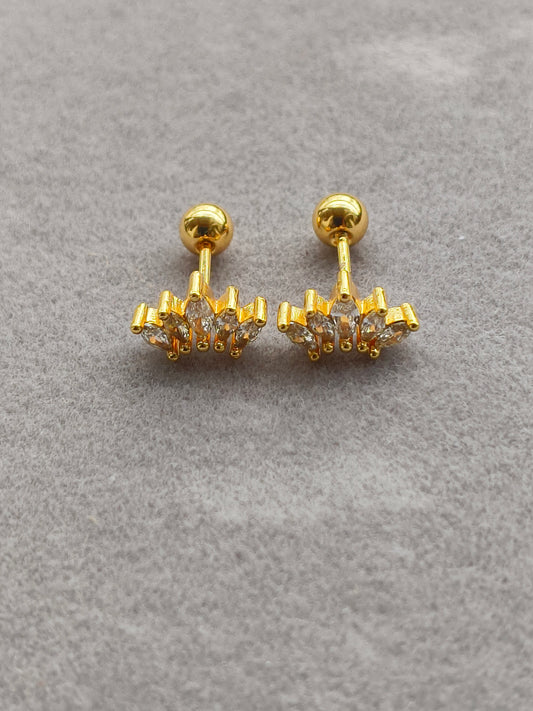 Ball back Crown Studs |BB54