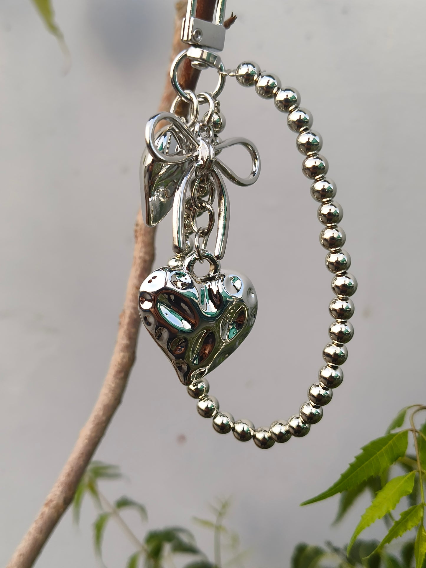 Silver BagCharm