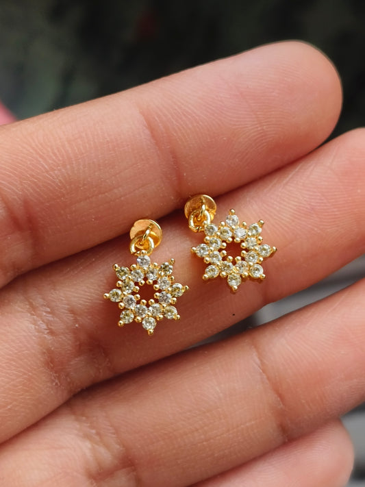 Ball back big flower dangler |BB