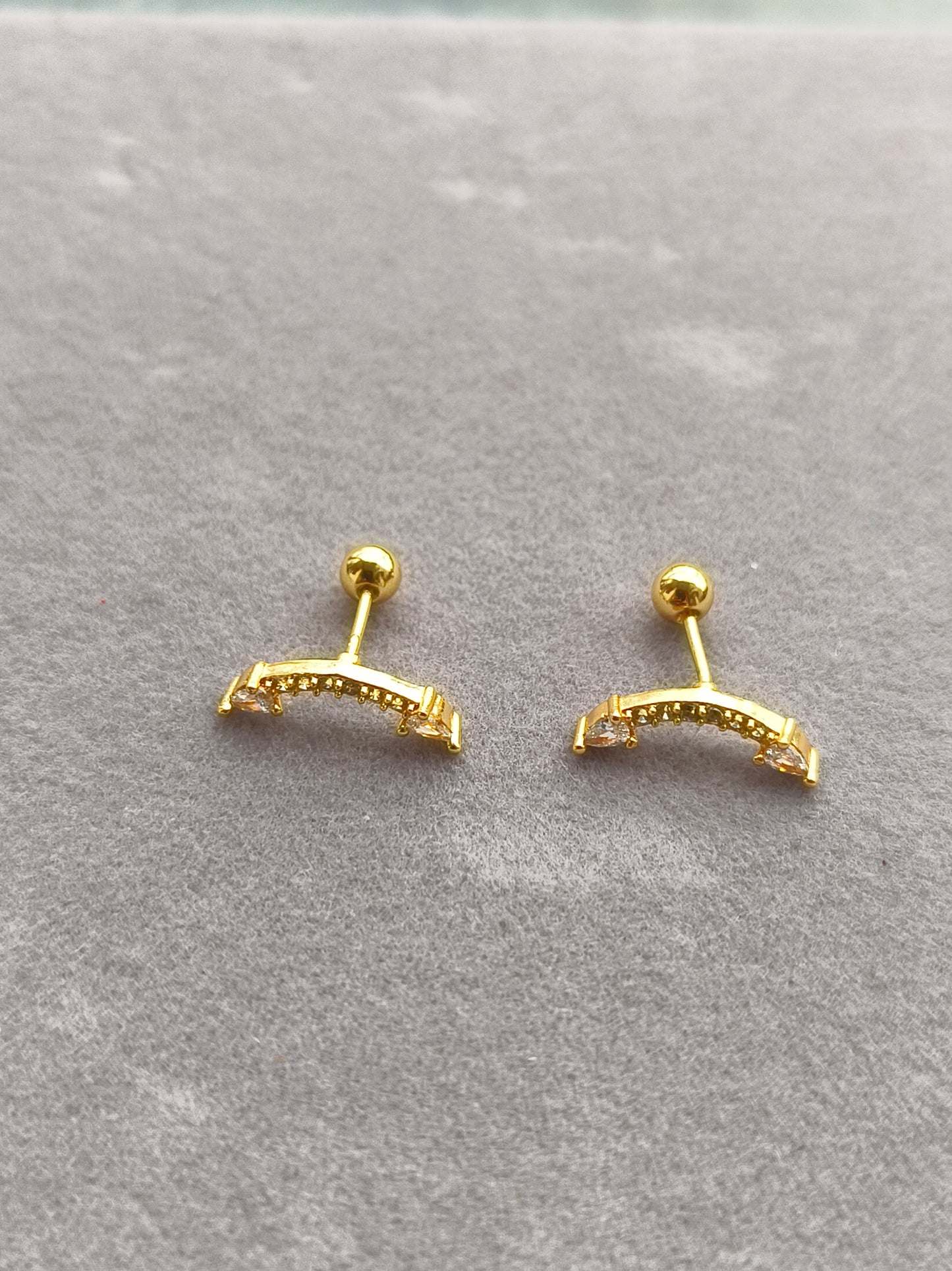 Ball Back Arch studs |BB19