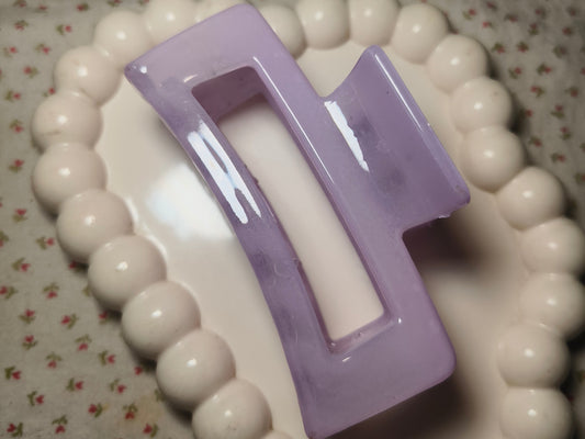 Purple Big Hair Claw
