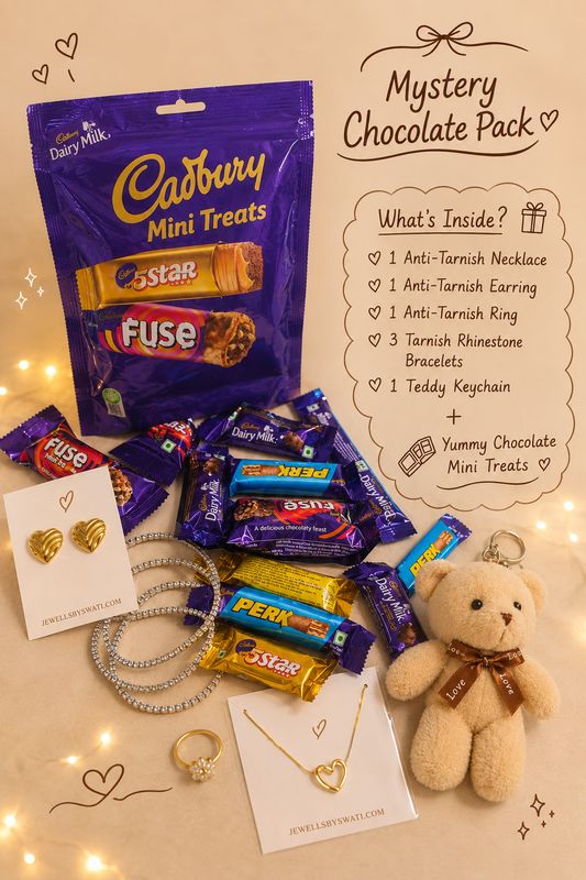 Mystry Jewellery Chocolate Pack ❤️😱