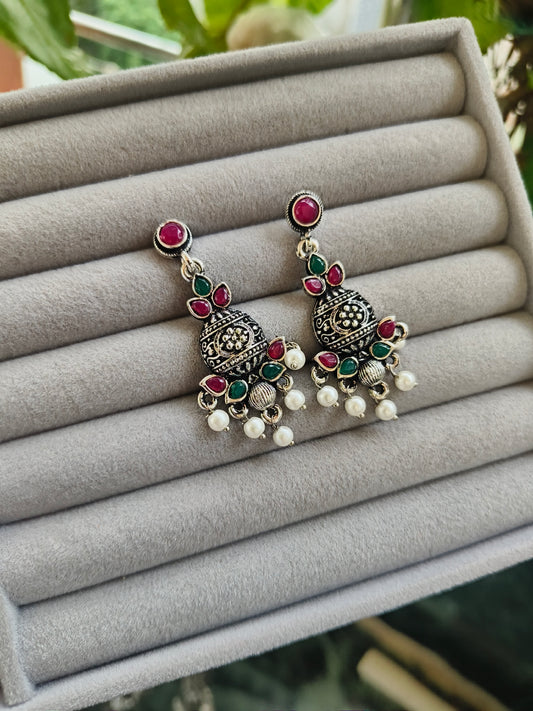 Multi Color Jhumkas ✨