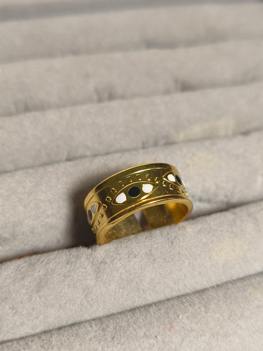 Evil Eye Anti-Tarnish Waterproof Band Ring 🧿✨