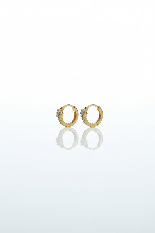 Flower Hoops For Upper Lobe &Helix piercing